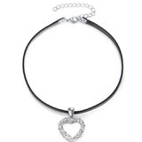 Choker Bright Heart cu Swarovski® Crystals